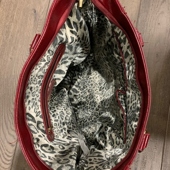 Joanne’s Vegan Leather Red Bag - Picture 4 of 8